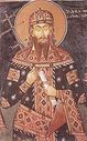 St Stephen Urosh, King of Serbia