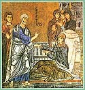 St Tabitha the Widow, raised from the dead by the Apostle Peter