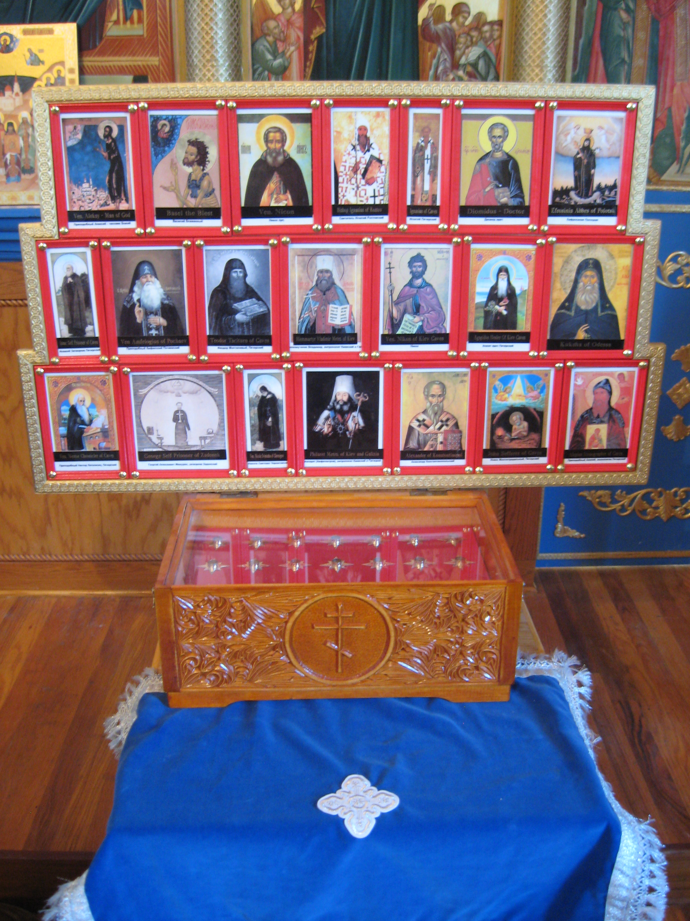 Relics in our church