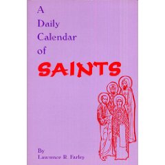 A Daily Calendar of Saints 